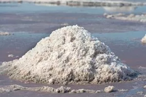 Salt pile