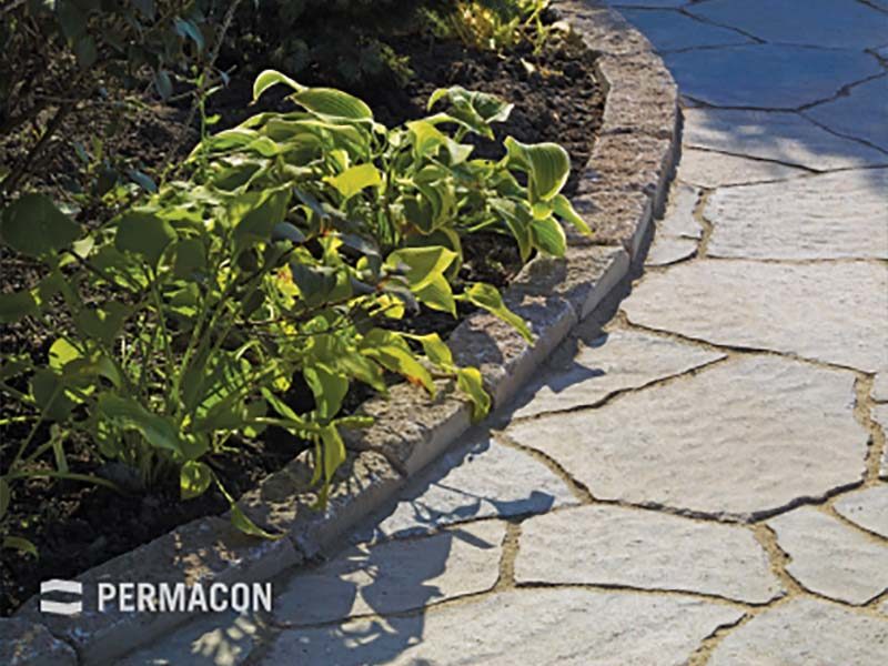 Celtik® Curbs garden edging by Permacon mississauga