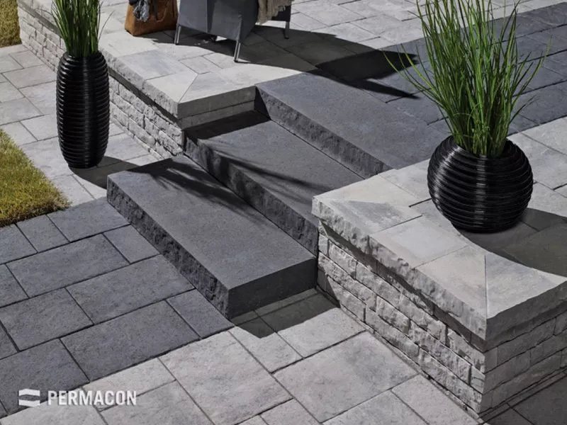 Natural Stone Steps in Mississauga
