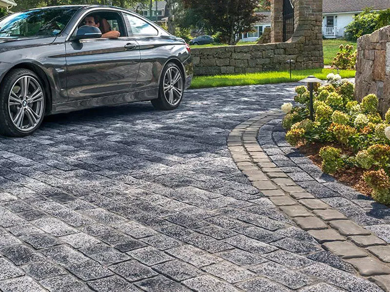 Interlocking pavers and interlocking stones