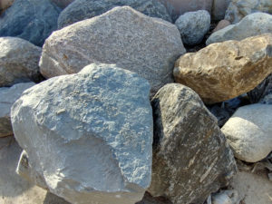 Granite Boulders in Mississauga